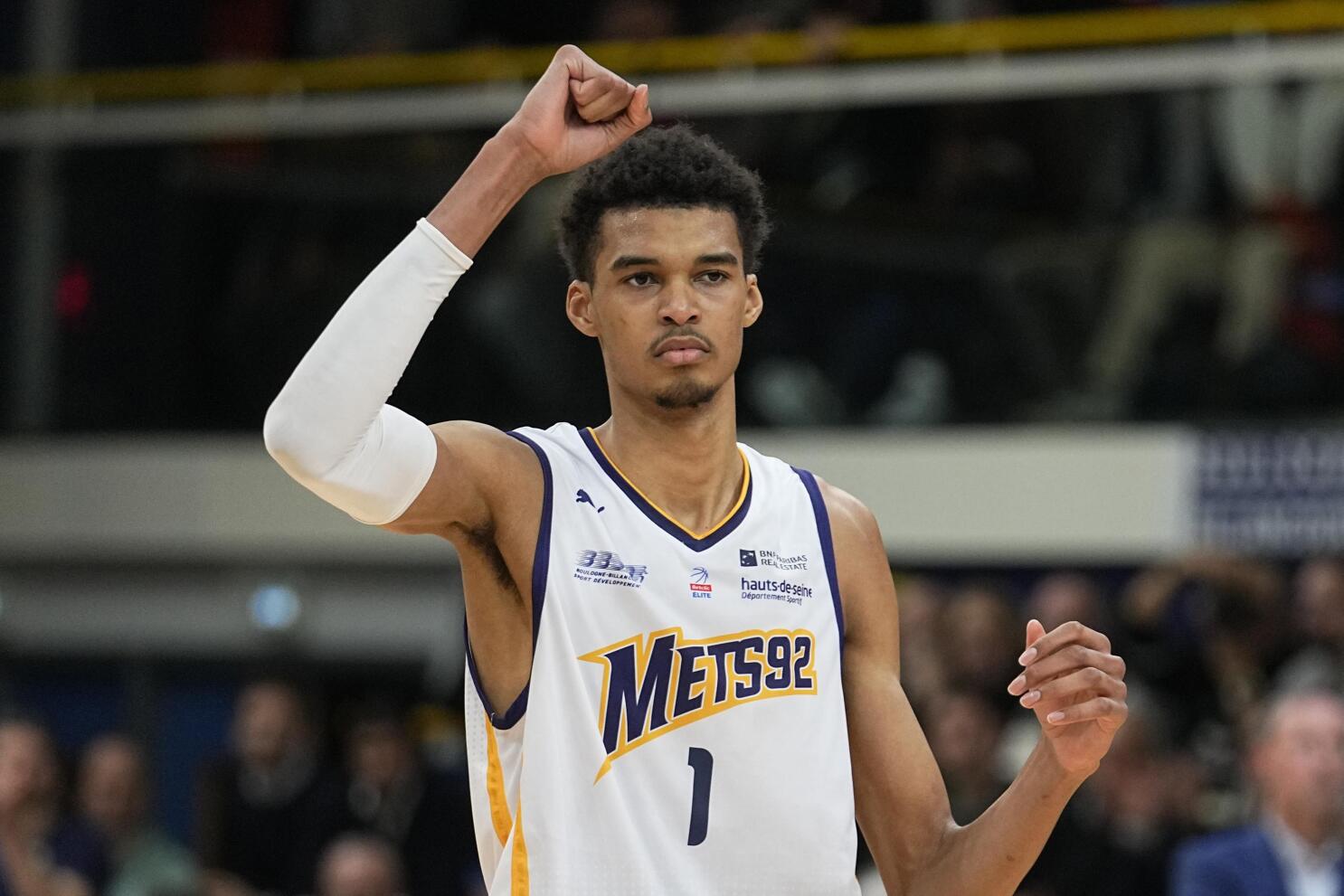 The losing is done NBA teams now await 7 foot 3 Wembanyama AP News